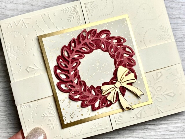 Horizontal Pop Out Bendy Card - Beautiful! - Suestampfield